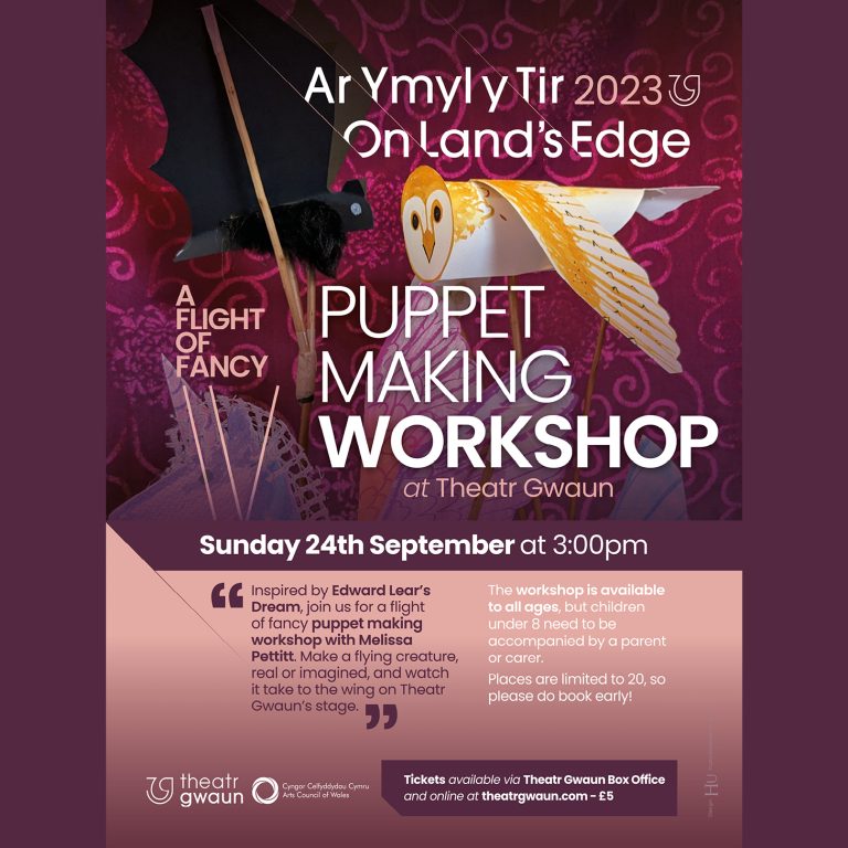 A Flight of Fancy – Puppet Making Workshop