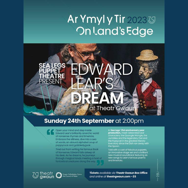 Sea Legs Puppet Theatre present Edward Lear’s Dream